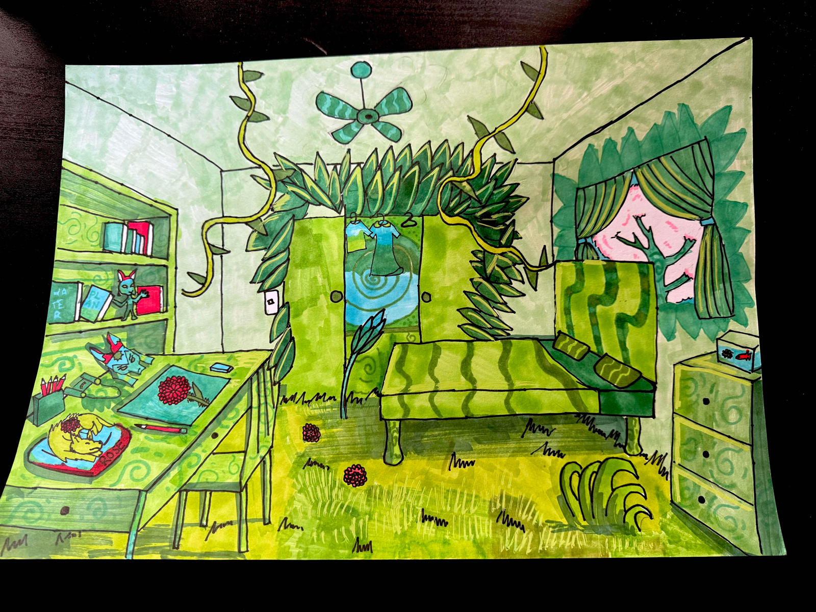 Angie Xu, Nature's Room