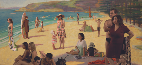 Detail of Anne Zahalka painting After Kilgour