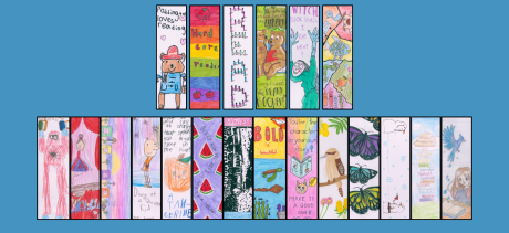 2025 Bookmark Design Competition finalists