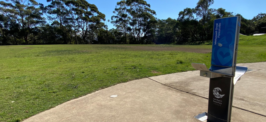 Sportsfield and bubbler