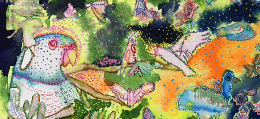 Meagan Pelham, Bird Land Washy Whale Party.jpg