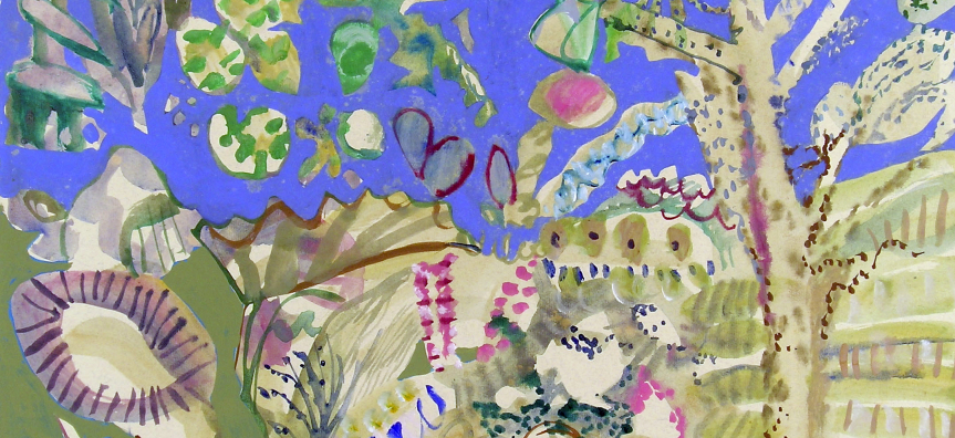 A0372 Cummings, Elisabeth - Tropical garden.jpg