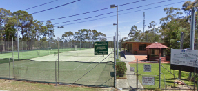 image of allambie heights tennis courts 
