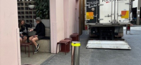 Rollers Bakehouse with trucks on the road 