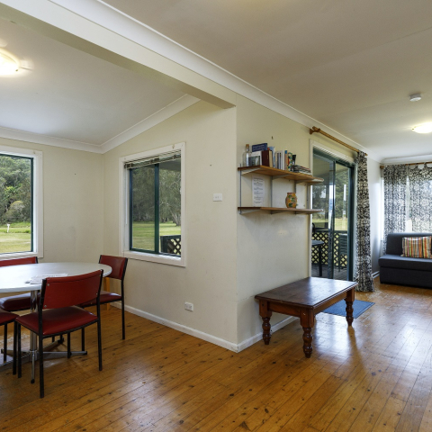 Caretakers cottage living area