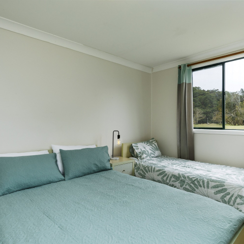Caretakers cottage bedroom